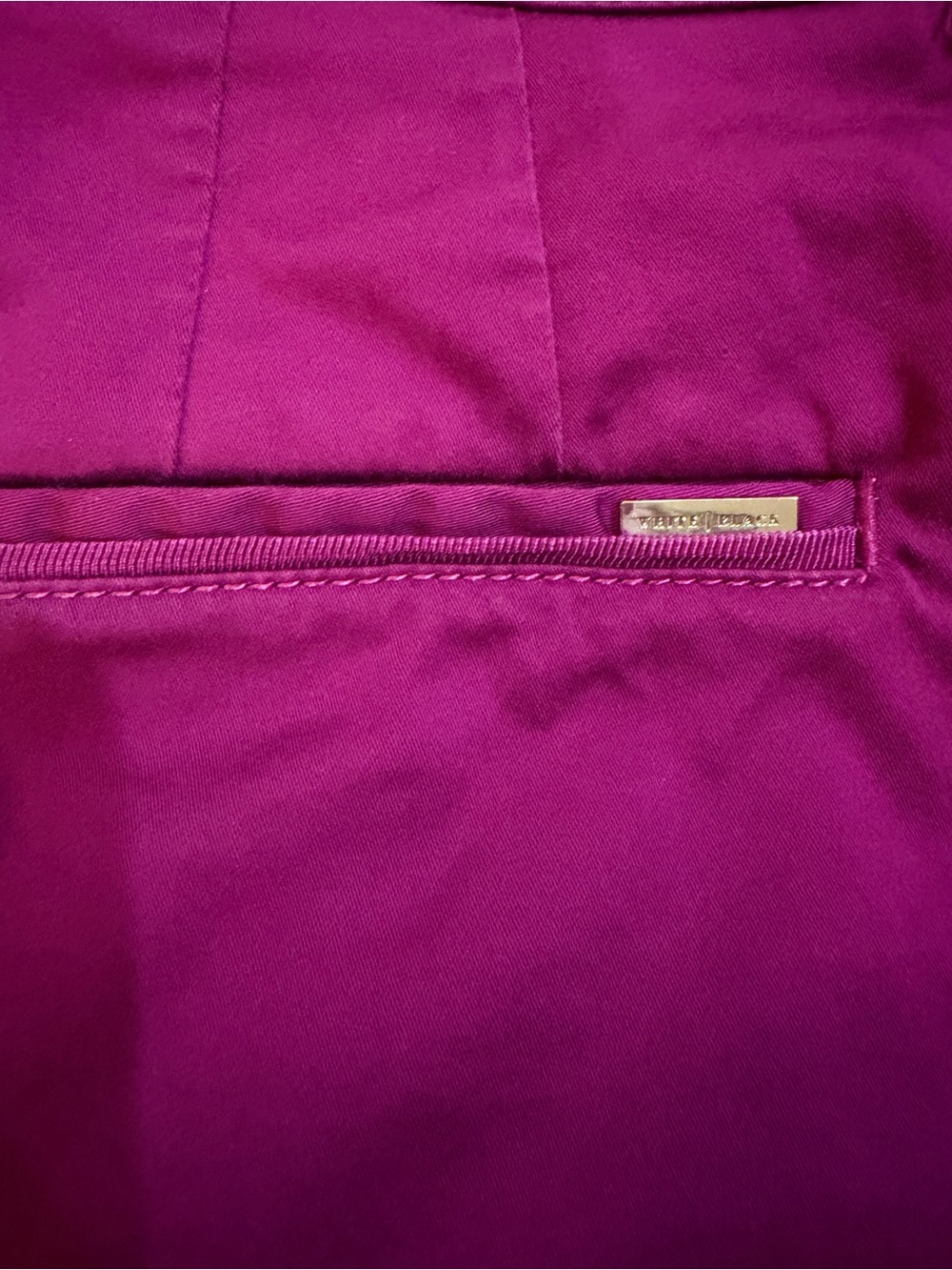 White House Black Market Fuchsia Bermuda Shorts Size 4 - Picture 14 of 14